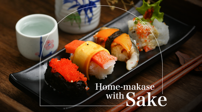 Create your own Home-makase and sake paring experience