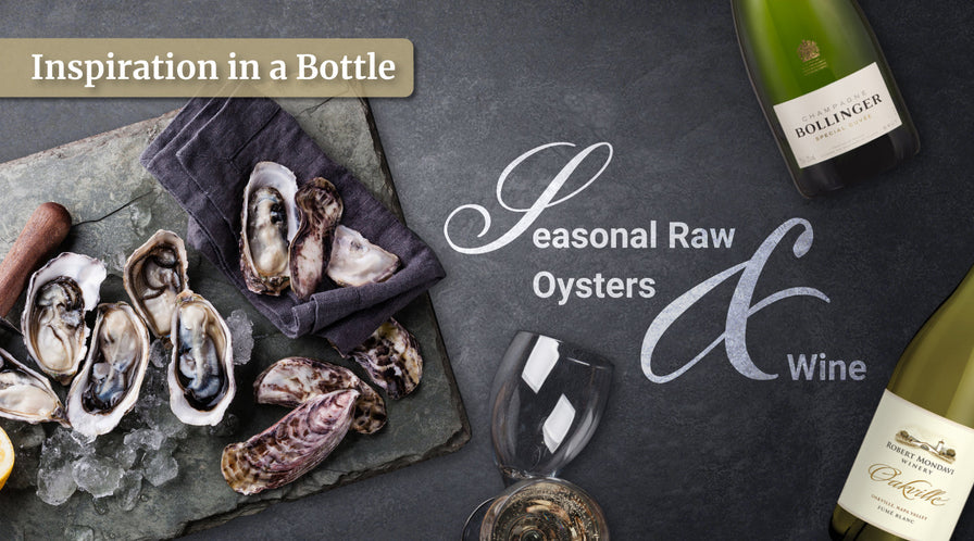 Seasonal Raw Oysters & Wine
