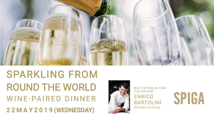 Sparkling Around The World Dinner On May 22