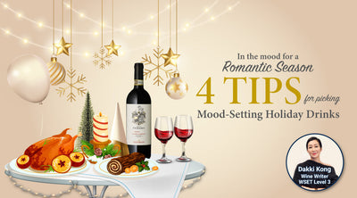 In the mood for a romantic season.  4 tips for picking mood-setting holiday wines
