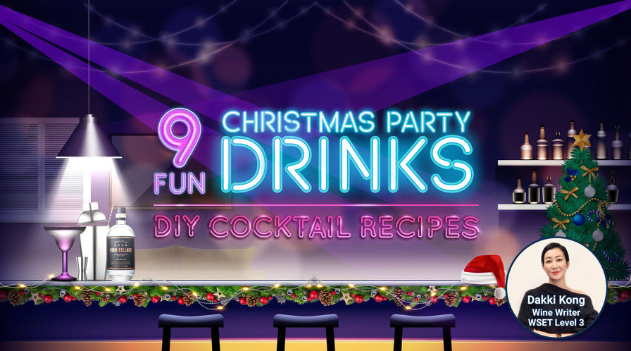 9 Fun Christmas festive drinks to make at home 2021 - From beginner to expert level DIY cocktail recipes