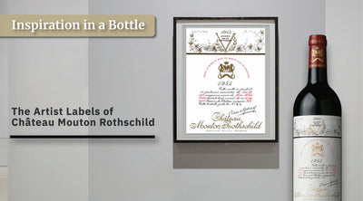 Château Mouton Rothschild的藝術酒標