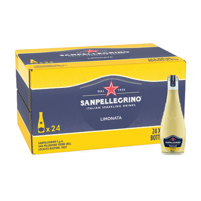 Sanpellegrino Limonata Sparkling Juice - 200ml x 24 (Lemon)