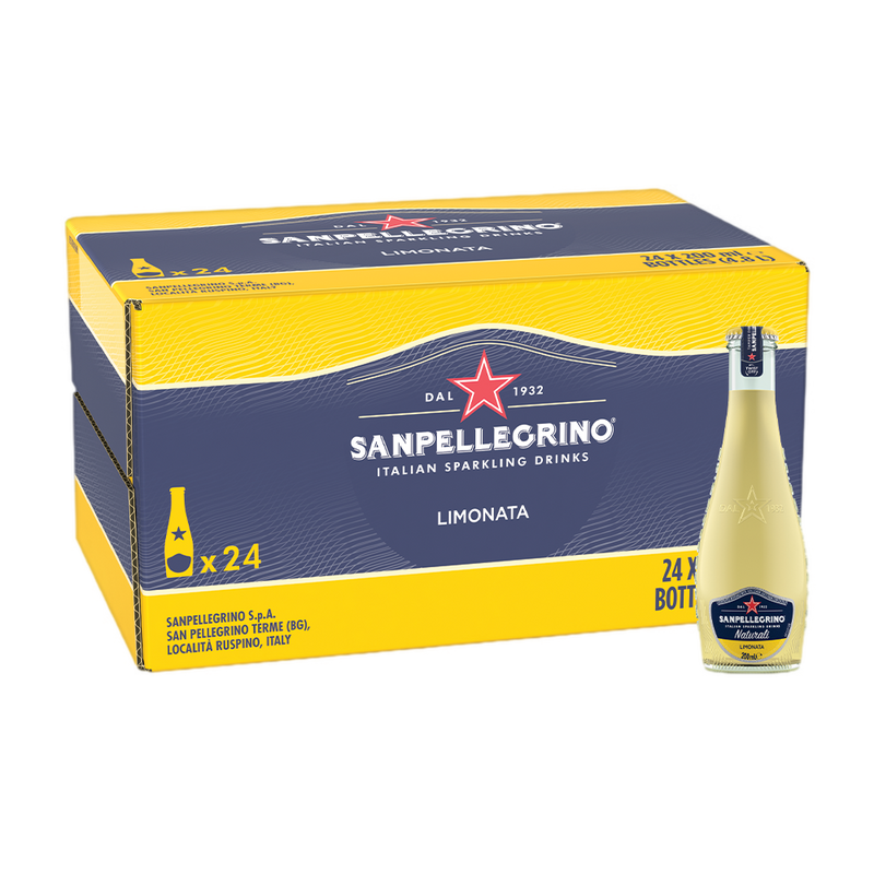 Sanpellegrino Limonata Sparkling Juice - 200ml x 24 (Lemon)