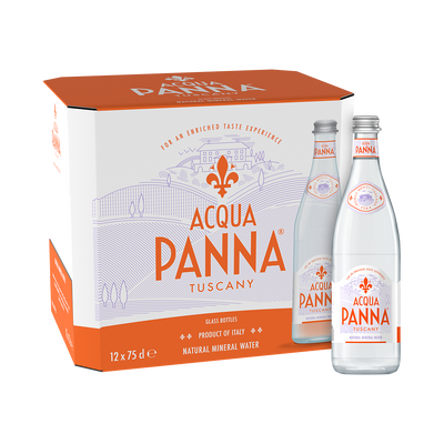 Acqua Panna Natural Mineral Water - 750ml x 12