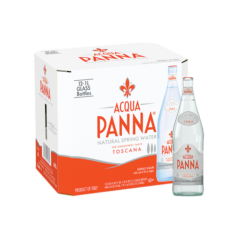 Acqua Panna Natural Mineral Water - 1000ml x 12