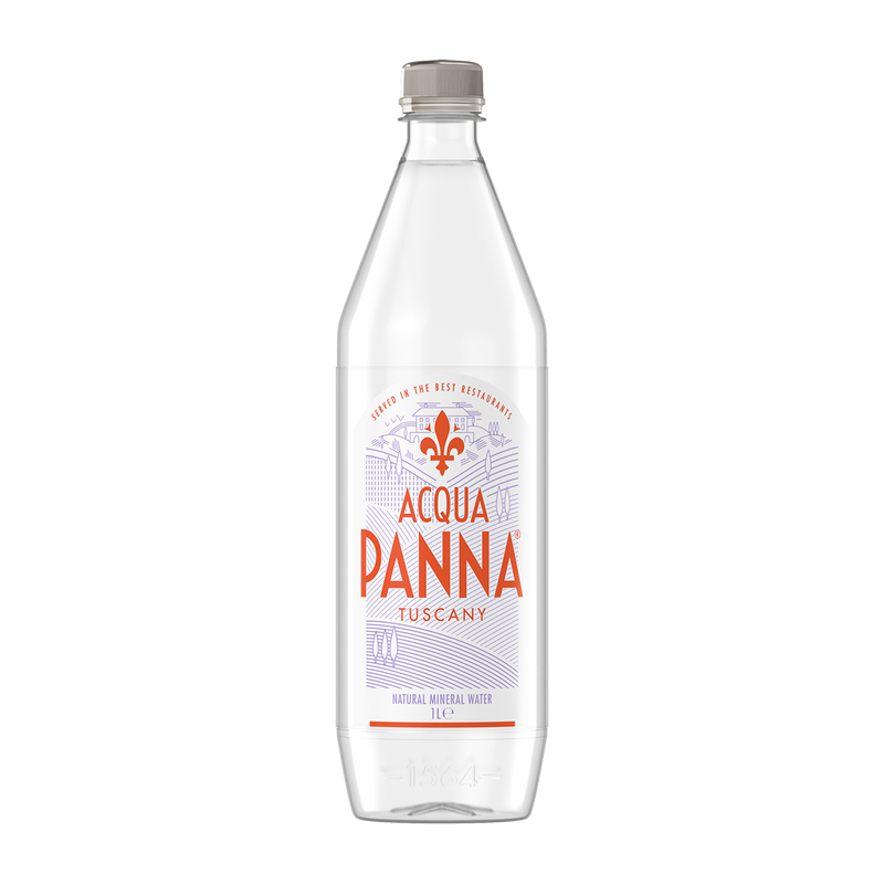 Acqua Panna Natural Mineral Water - 1000ml x 12 (PET)