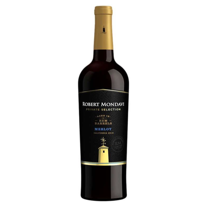 Robert Mondavi Private Selection Rum Barrel-Aged Merlot 2019-750ml