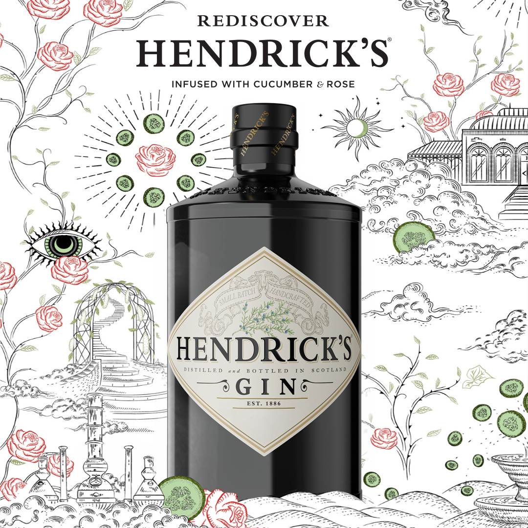 Hendrick's Original Gin - 700ml – Jebsen Wines and Spirits 捷成酒業