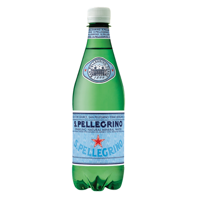 San Pellegrino Sparkling Natural Mineral Water - 500ml x 24 (PET)