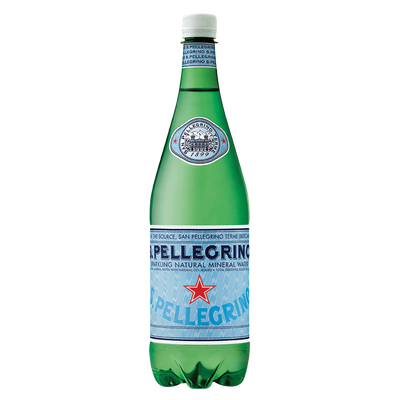 San Pellegrino Sparkling Natural Mineral Water - 1000ml x 12 (PET)