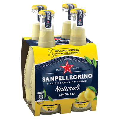 Sanpellegrino Limonata Sparkling Juice - 200ml x 24 (Lemon)
