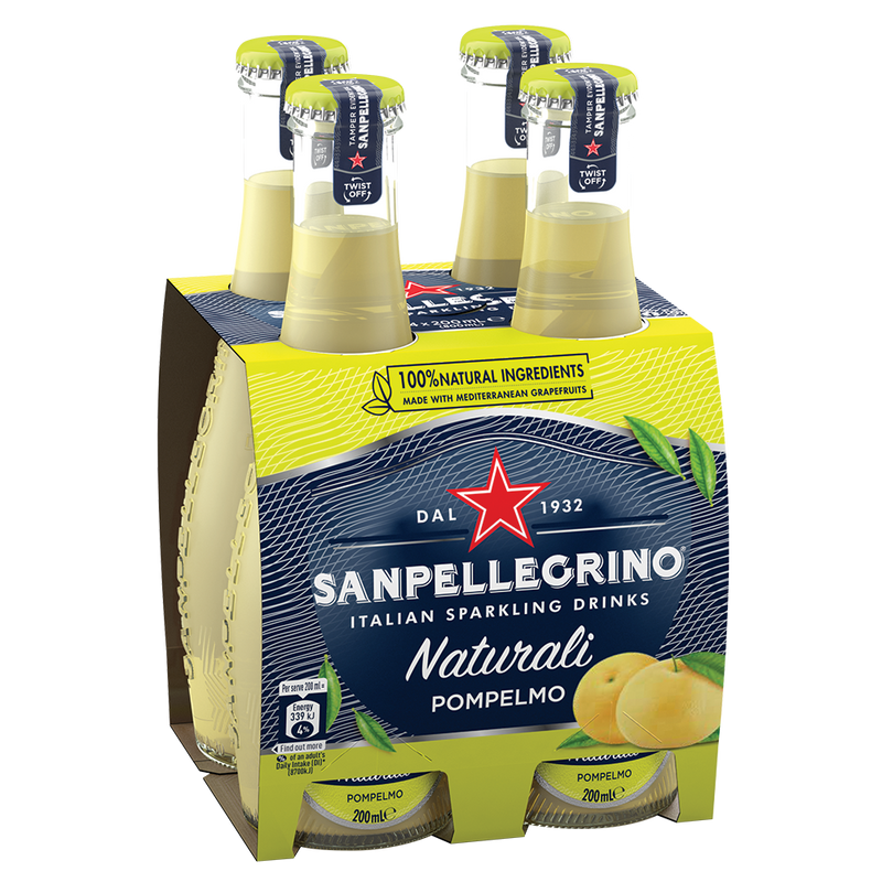 Sanpellegrino Pompelmo Sparkling Juice - 200ml x 24 (Grapefruit)