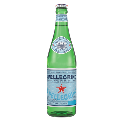 San Pellegrino Sparkling Natural Mineral Water - 500ml x 24