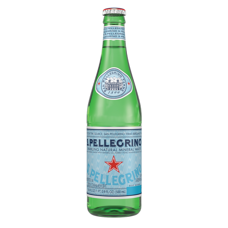 San Pellegrino Sparkling Natural Mineral Water - 500ml x 24