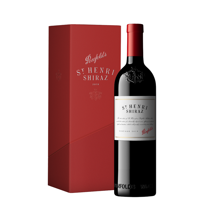 Penfolds St Henri Shiraz Gift Box Set 2019 - 750ml