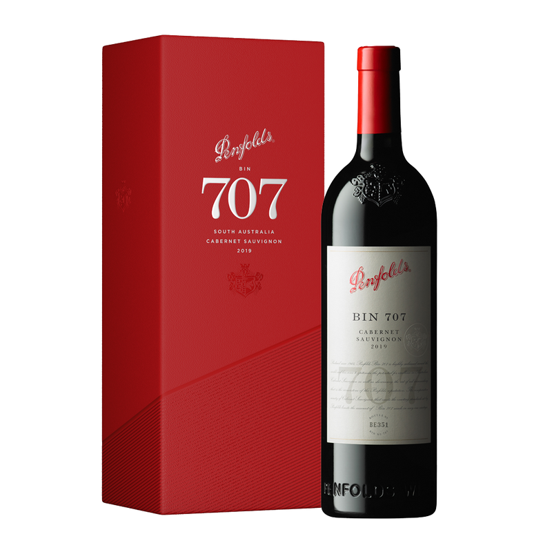 Penfolds Bin 707 Cabernet Sauvignon 2019 with giftbox - 750ml