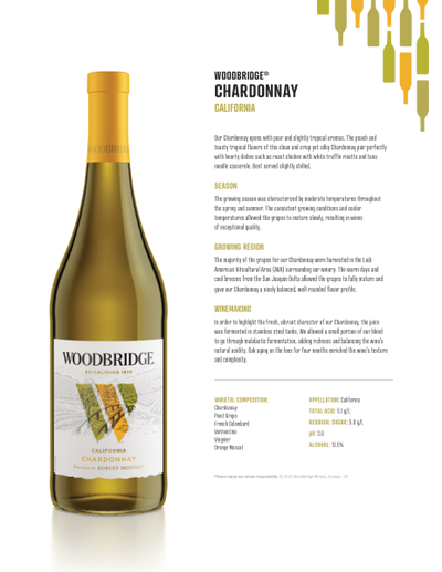 Robert Mondavi Woodbridge Chardonnay NV - 750ml